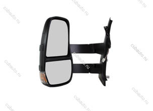 Зеркало левое с подогревом и электрорегулировкой длинная ножка (Polcar) 3080514E
